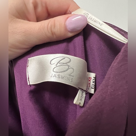 Purple fancy bridesmaid dress - Picture 2 of 4